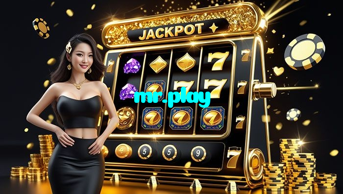 mr.play casino presented on mobile device in Pakistan with slots and live games